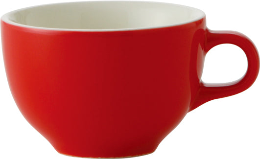 ORIGAMI Cappuccino Bowl 6oz Red