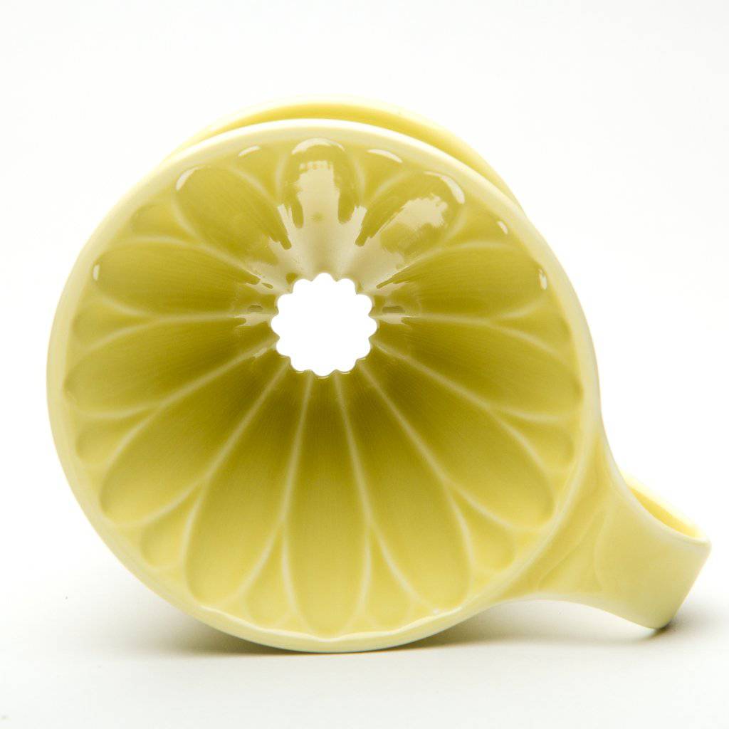 Cafec - Porcelain Flower Dripper 1 cup