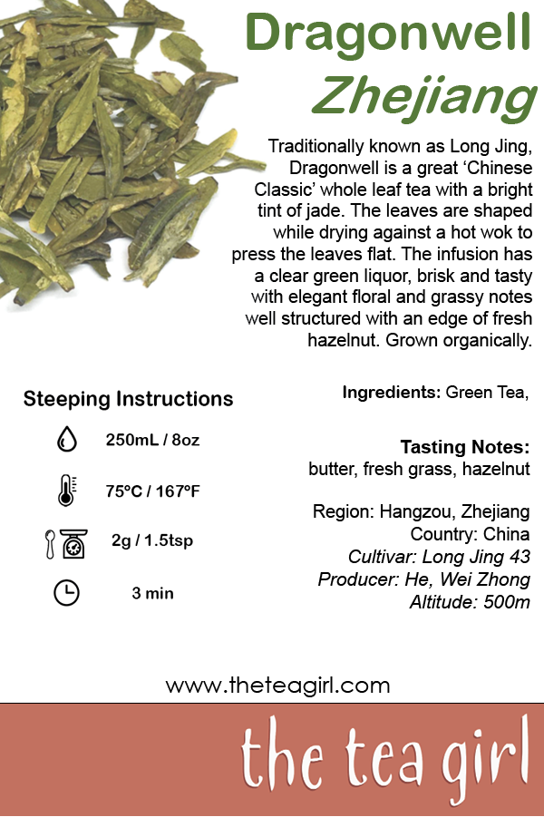 The Tea Girl - Dragonwell Zhejiang