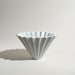 Mino porcelain, Origami dripper small, Matte grey