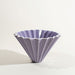 Mino porcelain, Origami dripper, Purple