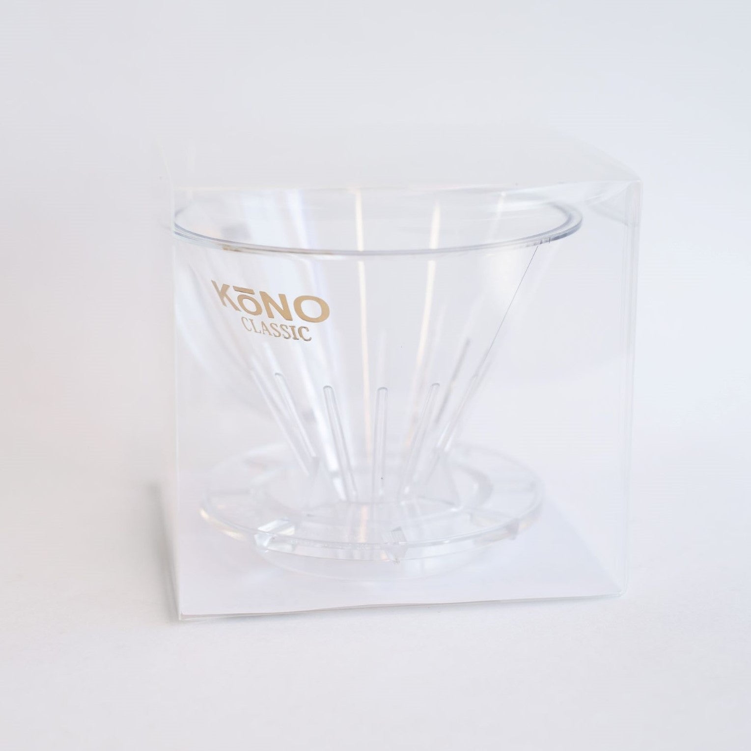 Kono - Meimon MD-41 Plastic Dripper Clear - 4 cup